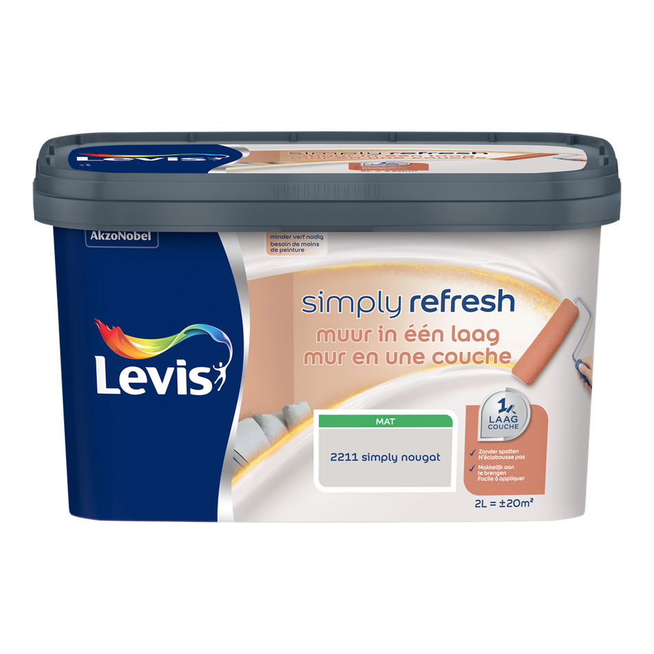 Simply Refresh Muur In Een Laag