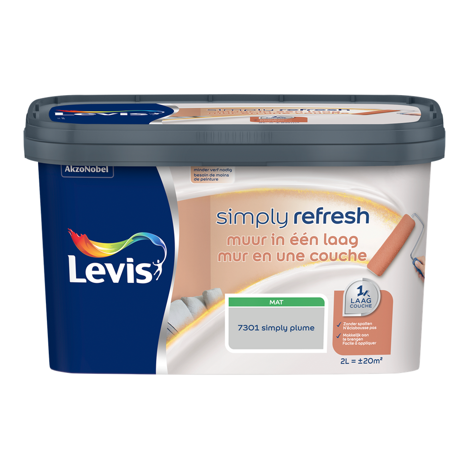 Simply Refresh Muur In Een Laag