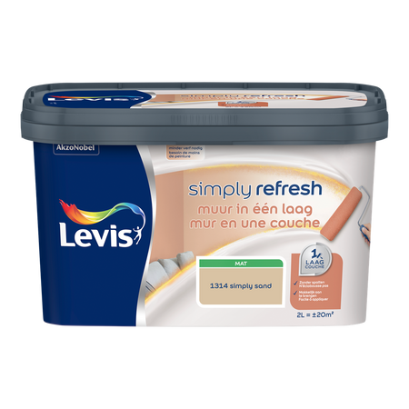 Simply Refresh Muur In Een Laag