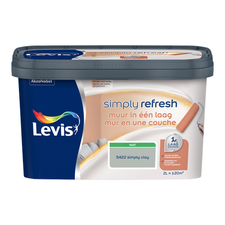 Simply Refresh Muur In Een Laag