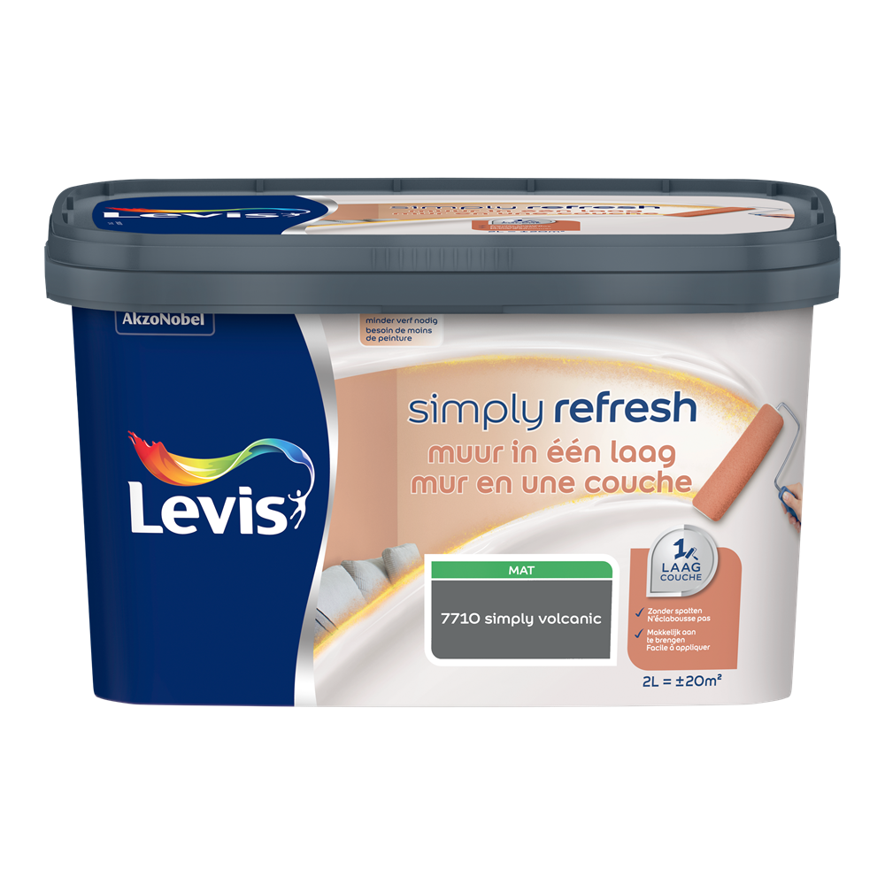 Simply Refresh Muur In Een Laag