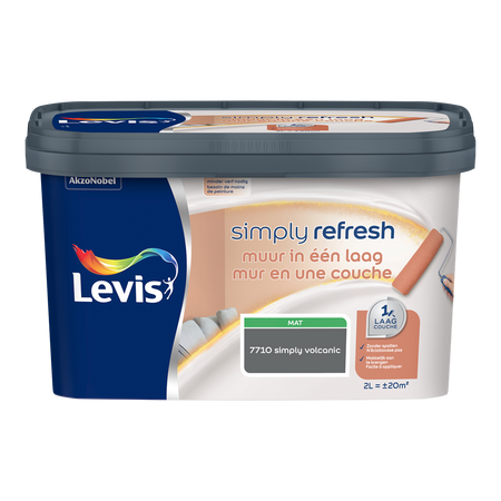Simply Refresh Muur In Een Laag