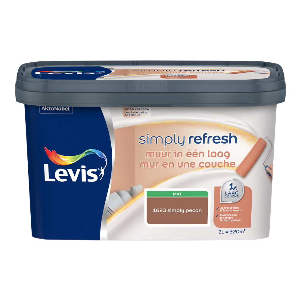 Simply Refresh Muur In Een Laag