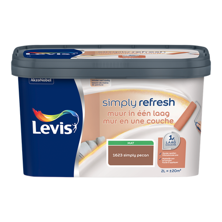 Simply Refresh Muur In Een Laag