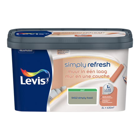 Simply Refresh Muur In Een Laag