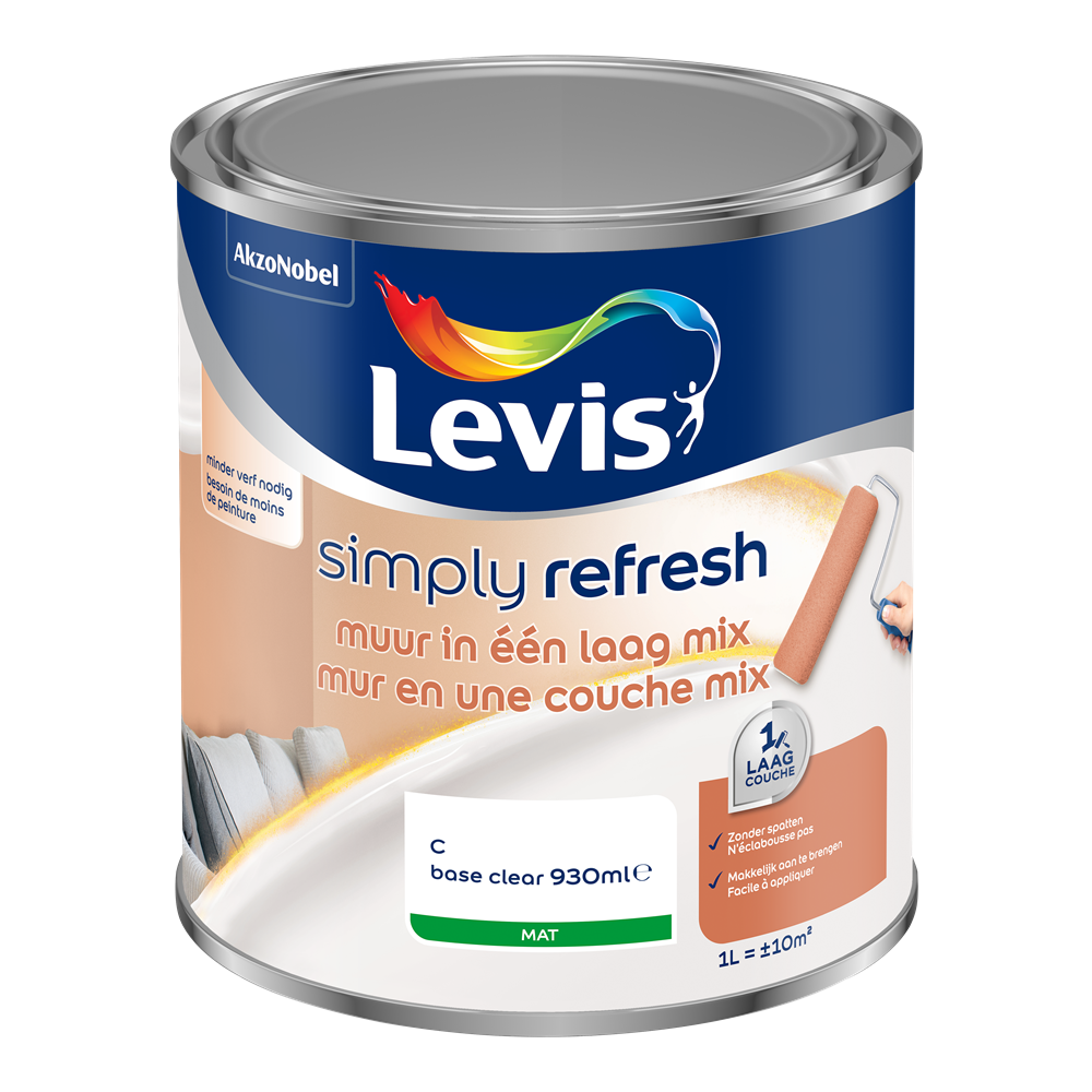 Simply Refresh Muur In Een Laag Mix