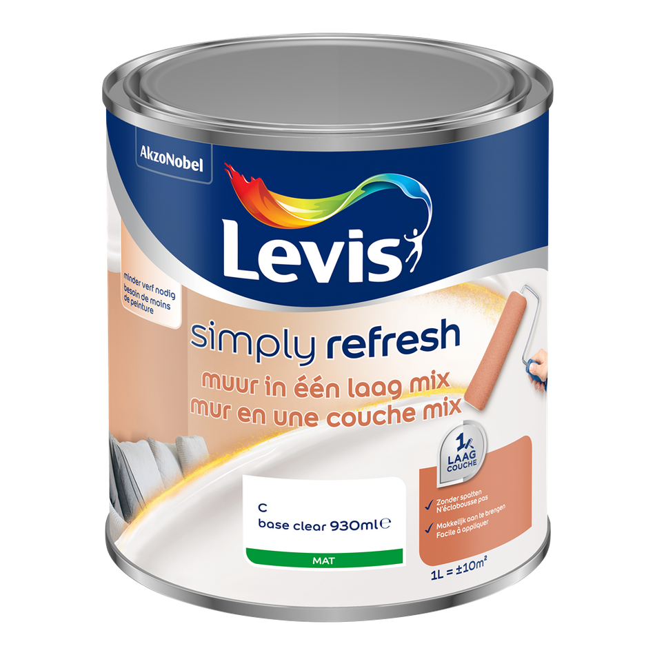 Simply Refresh Muur In Een Laag Mix