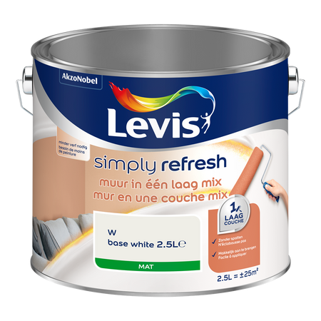 Simply Refresh Muur In Een Laag Mix