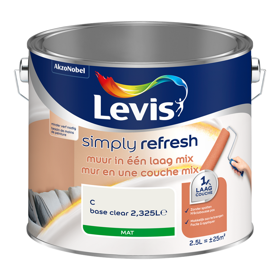 Simply Refresh Muur In Een Laag Mix