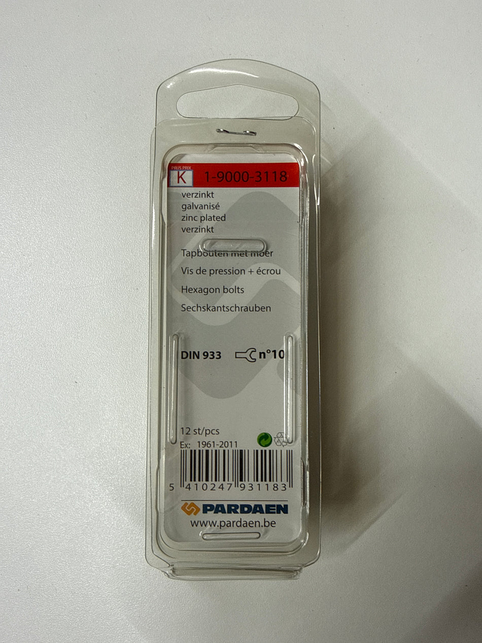 Verzinkt m6x16mm