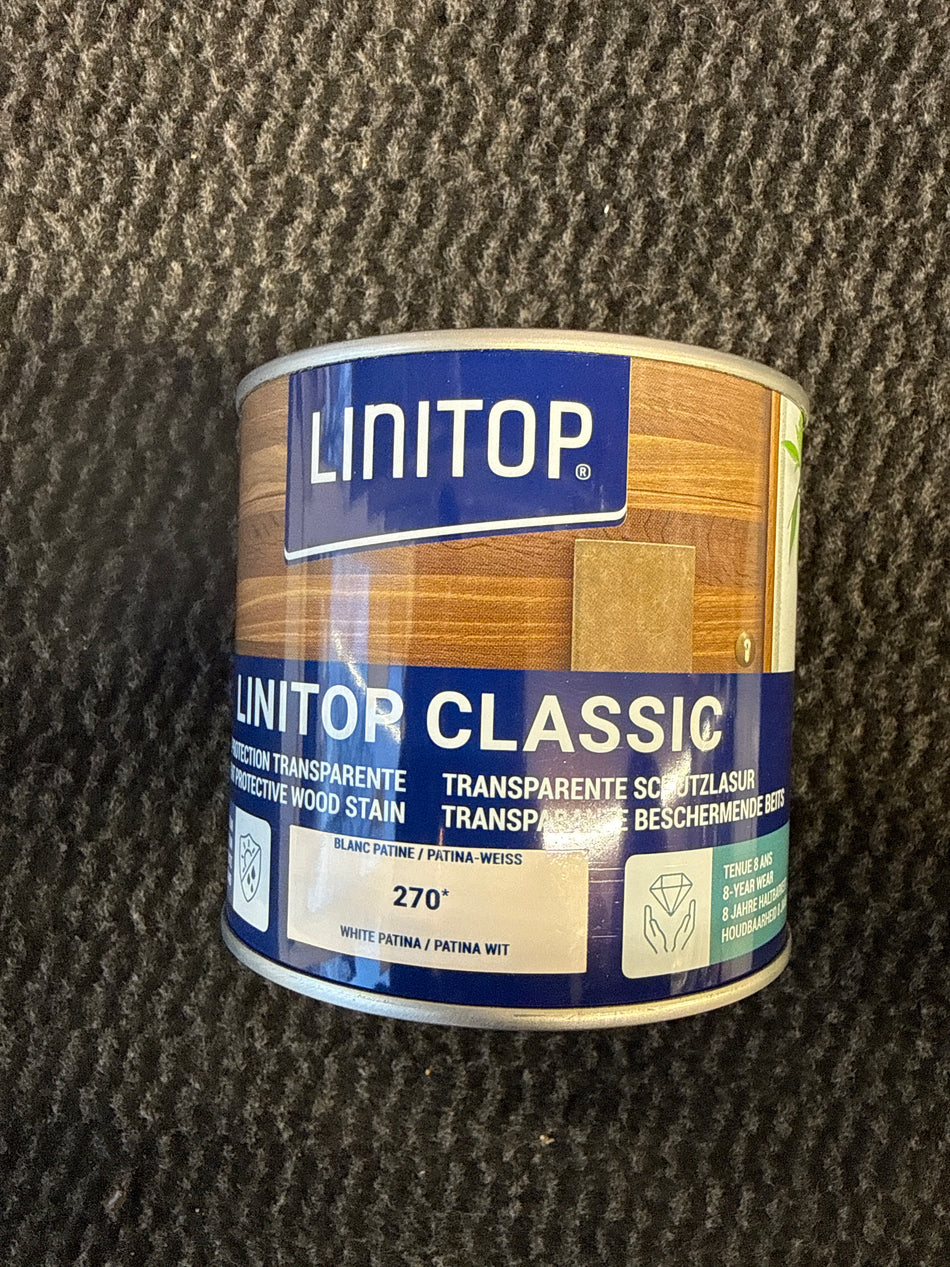 Linitop classic patina wit 270* 0,5l