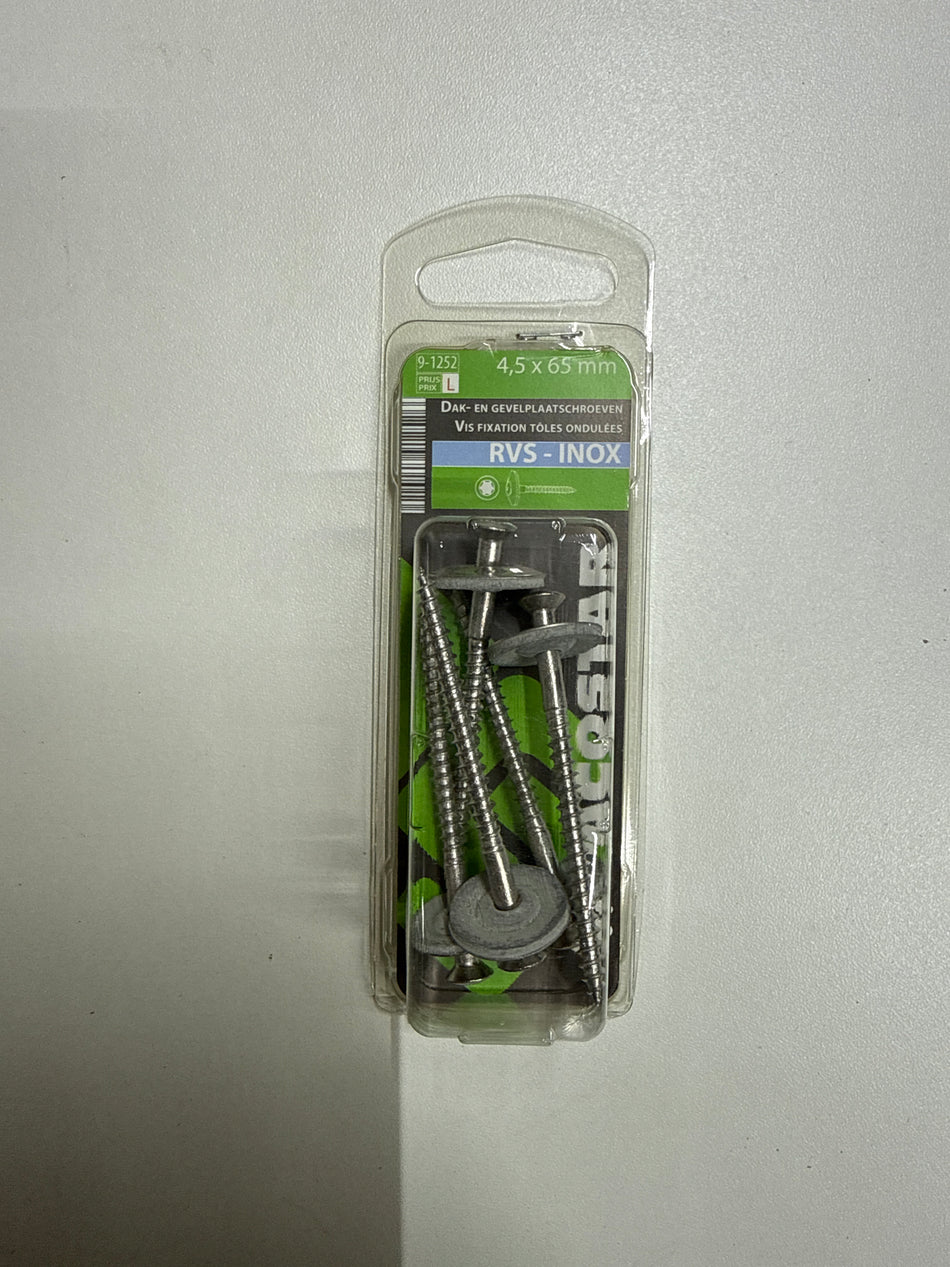 Rvs 4,5x65mm