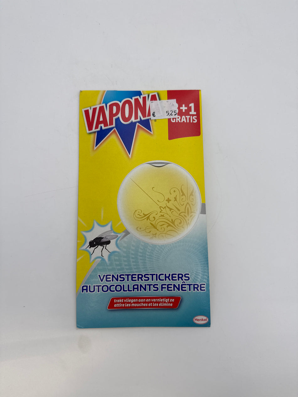 Vapona vensterstickers