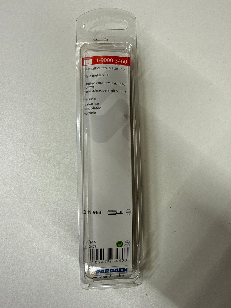 Verzinkt m8x80mm