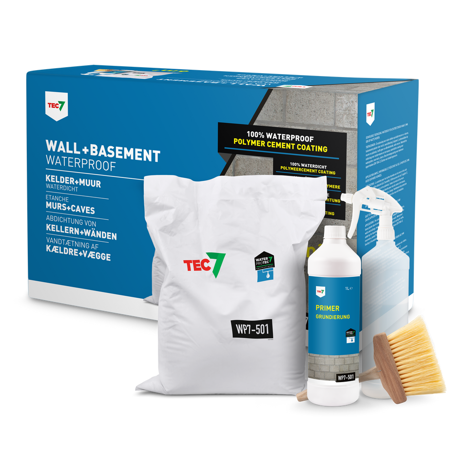 WP7-501 Kelder + Muur Waterdicht SET