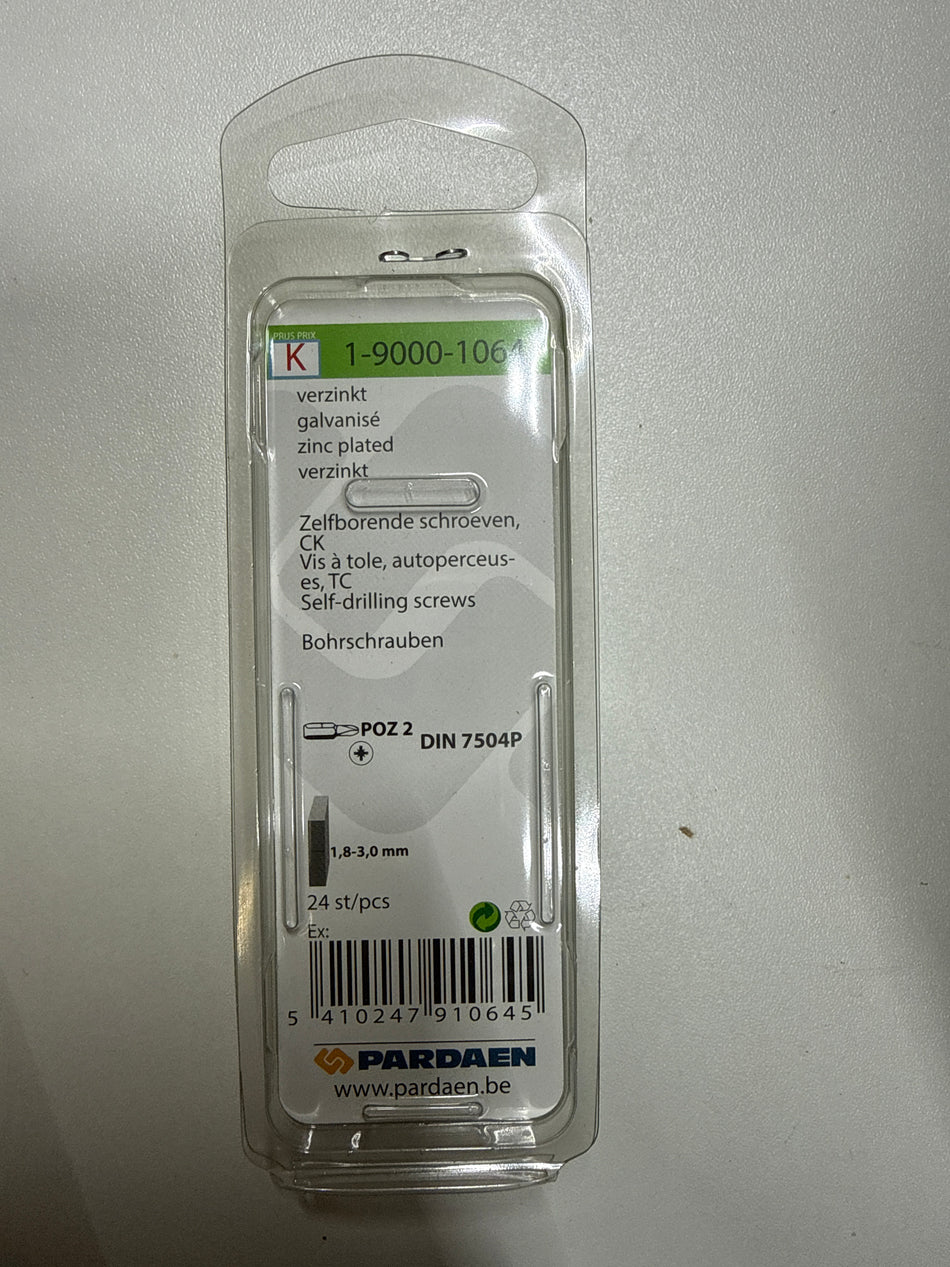Verzinkt 4,2x16mm