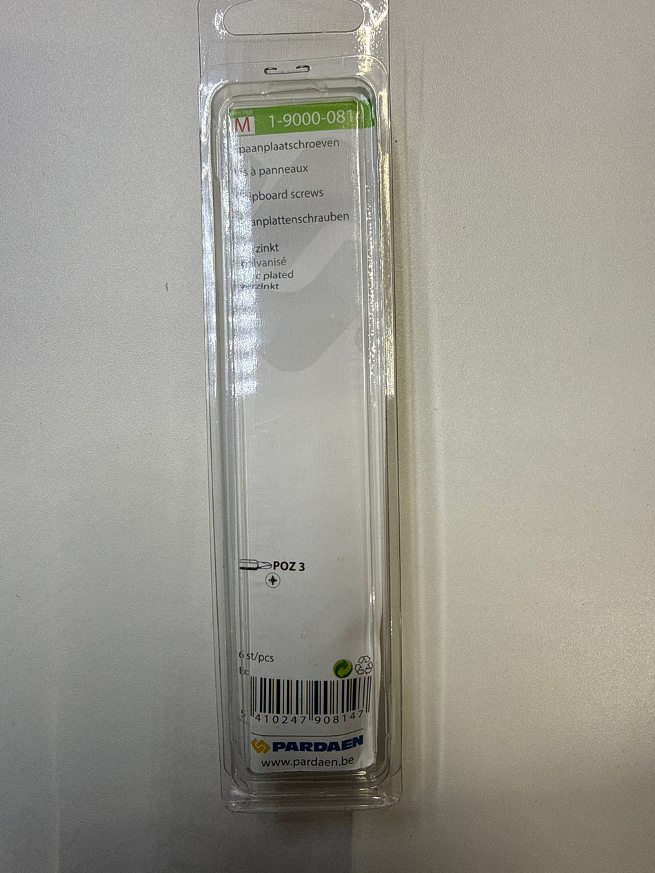 Spaanplaatschroeven 6x120mm