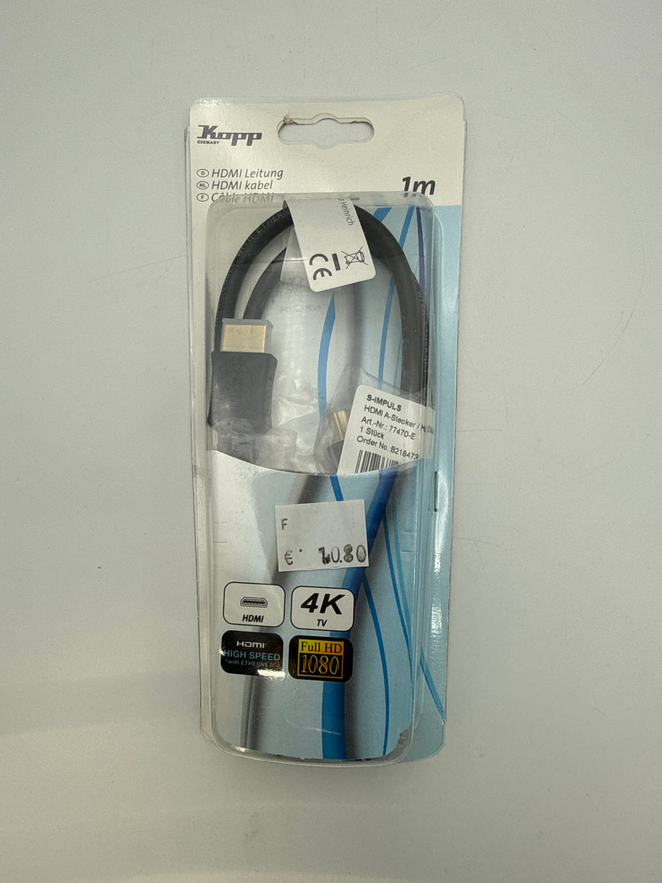 Hdmi kabel 1m