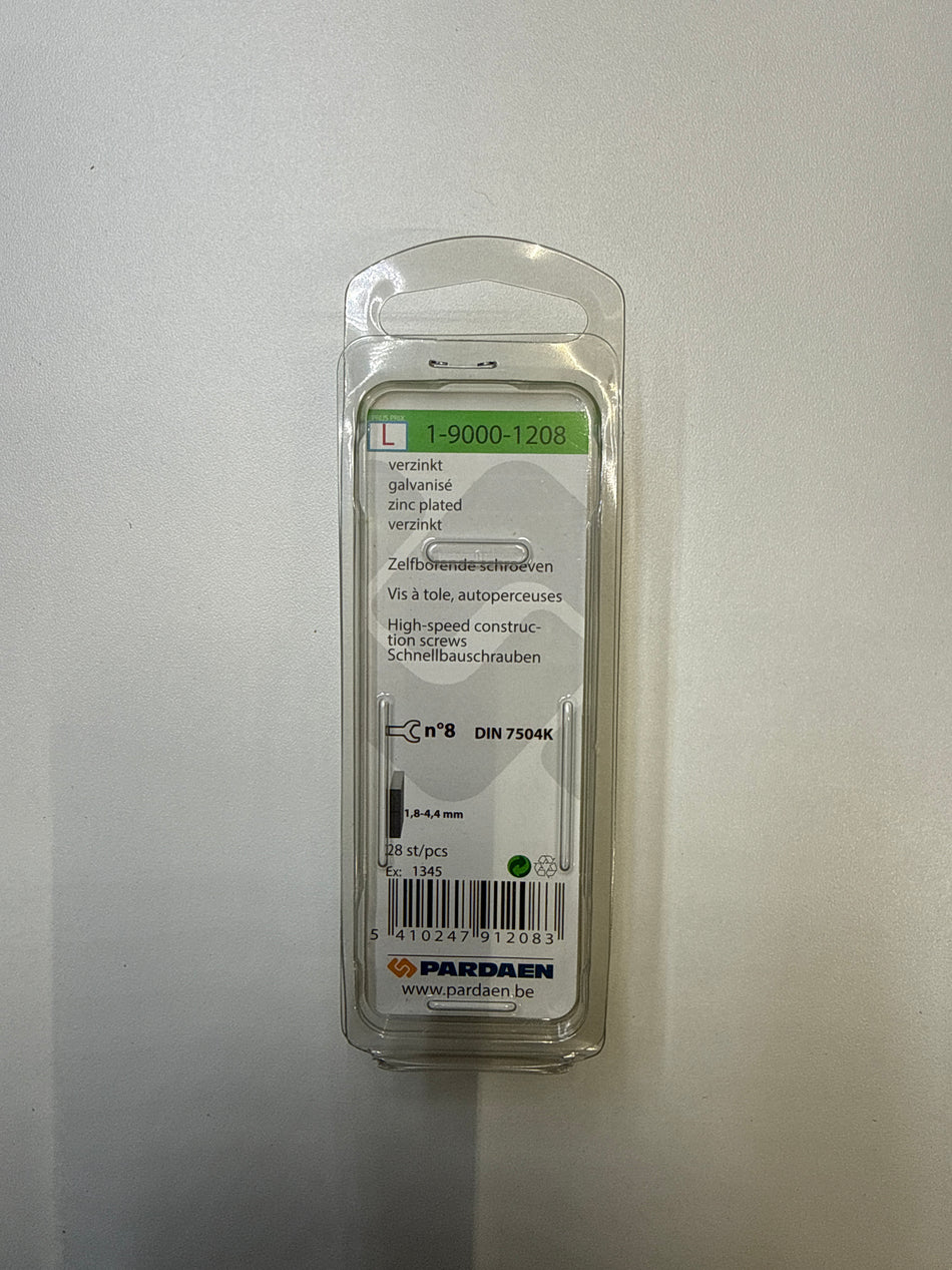 Verzinkt 4,8x16 mm