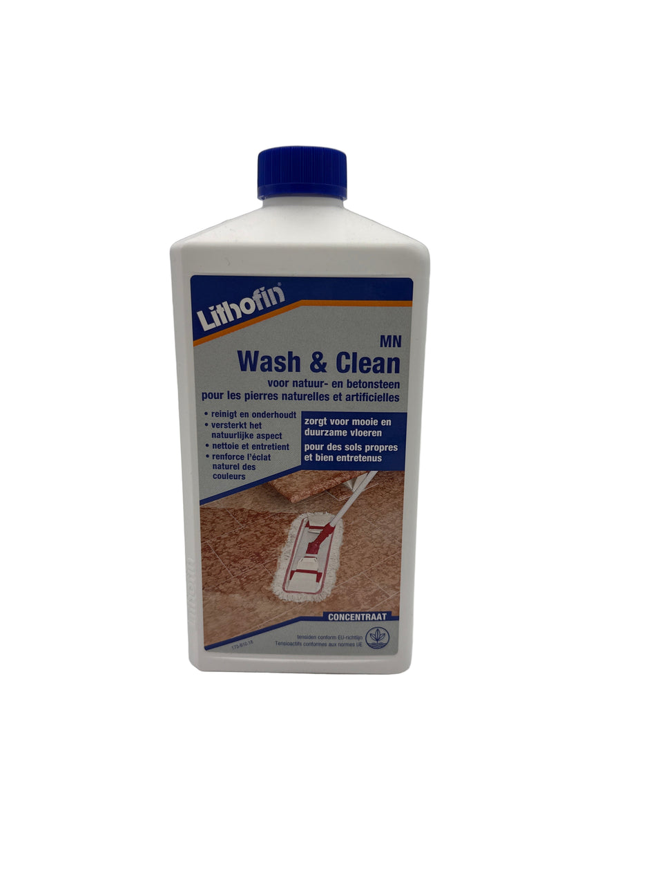 wash & clean voor natuur-en betonsteen