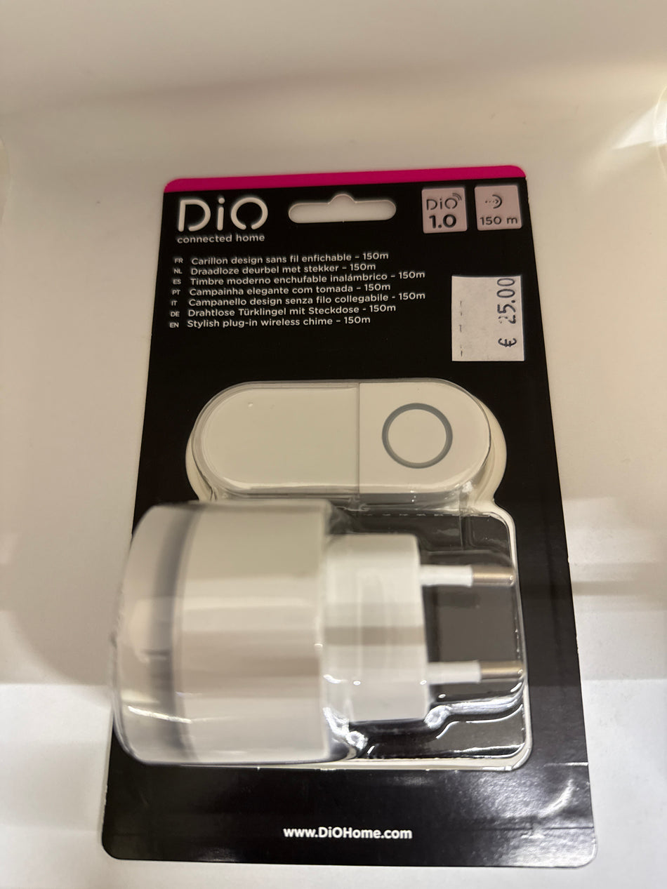 Dio draadloze deurbel met stekker 150m max