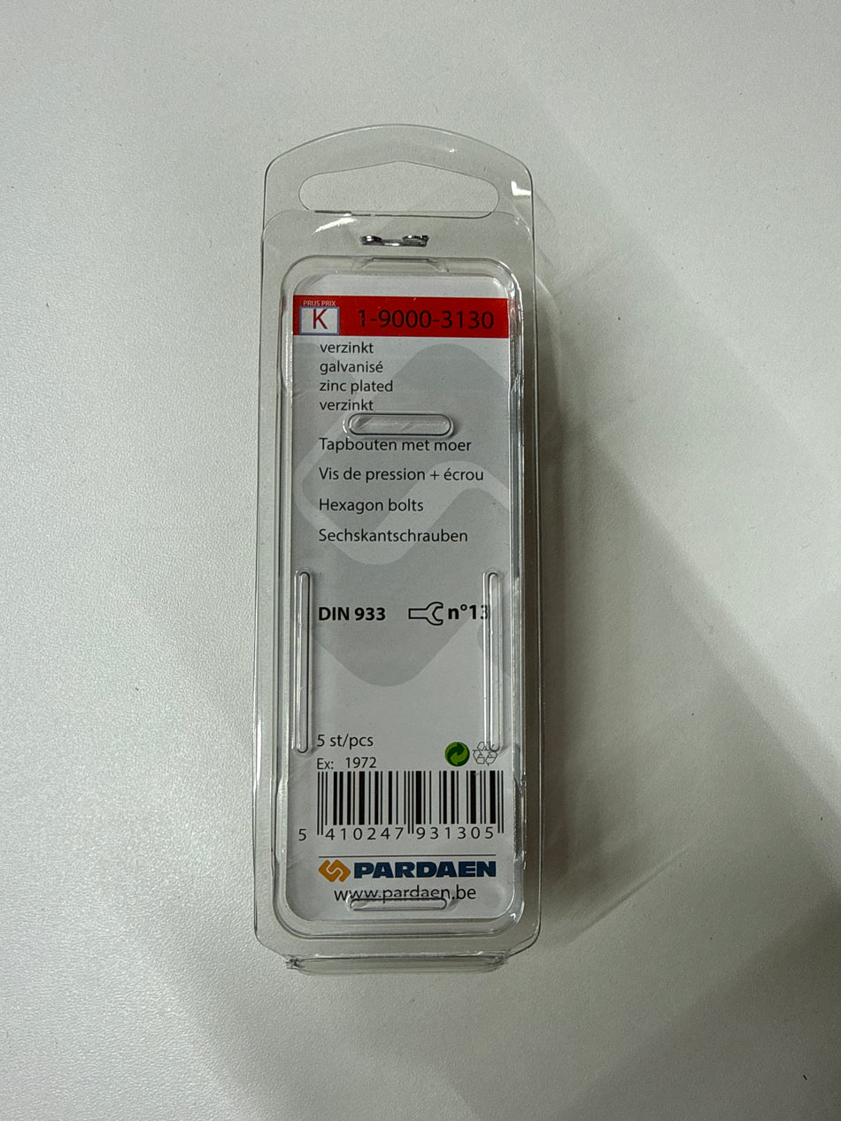 Verzinkt m8x25mm