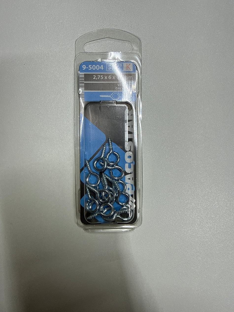 Verzinkt 2,75x6x10mm