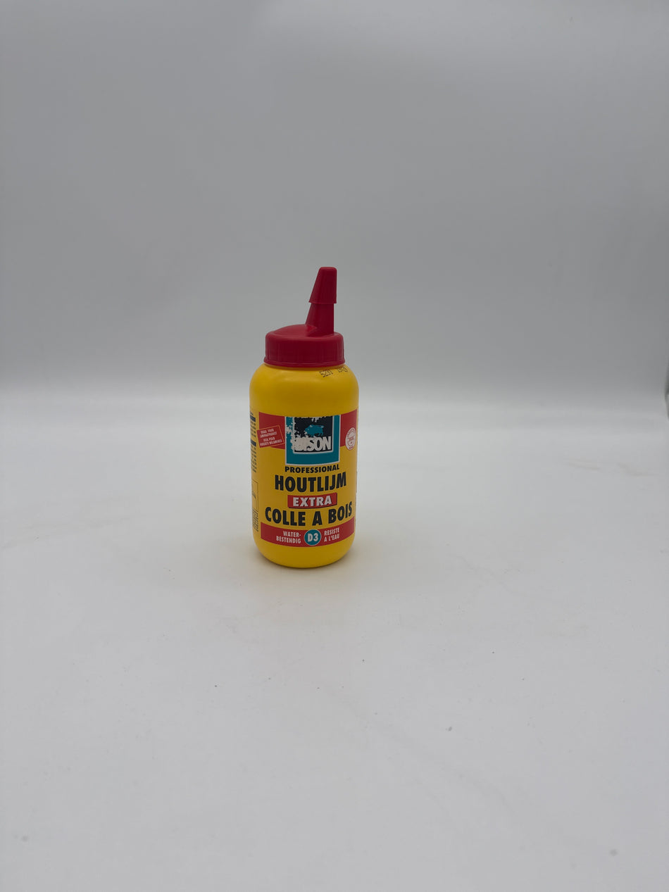 Bison Houtlijm Extra Flacon 250 g NL/FR
