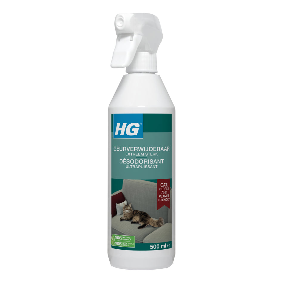 HG geurverwijderaar extreem sterk kat 500 ml