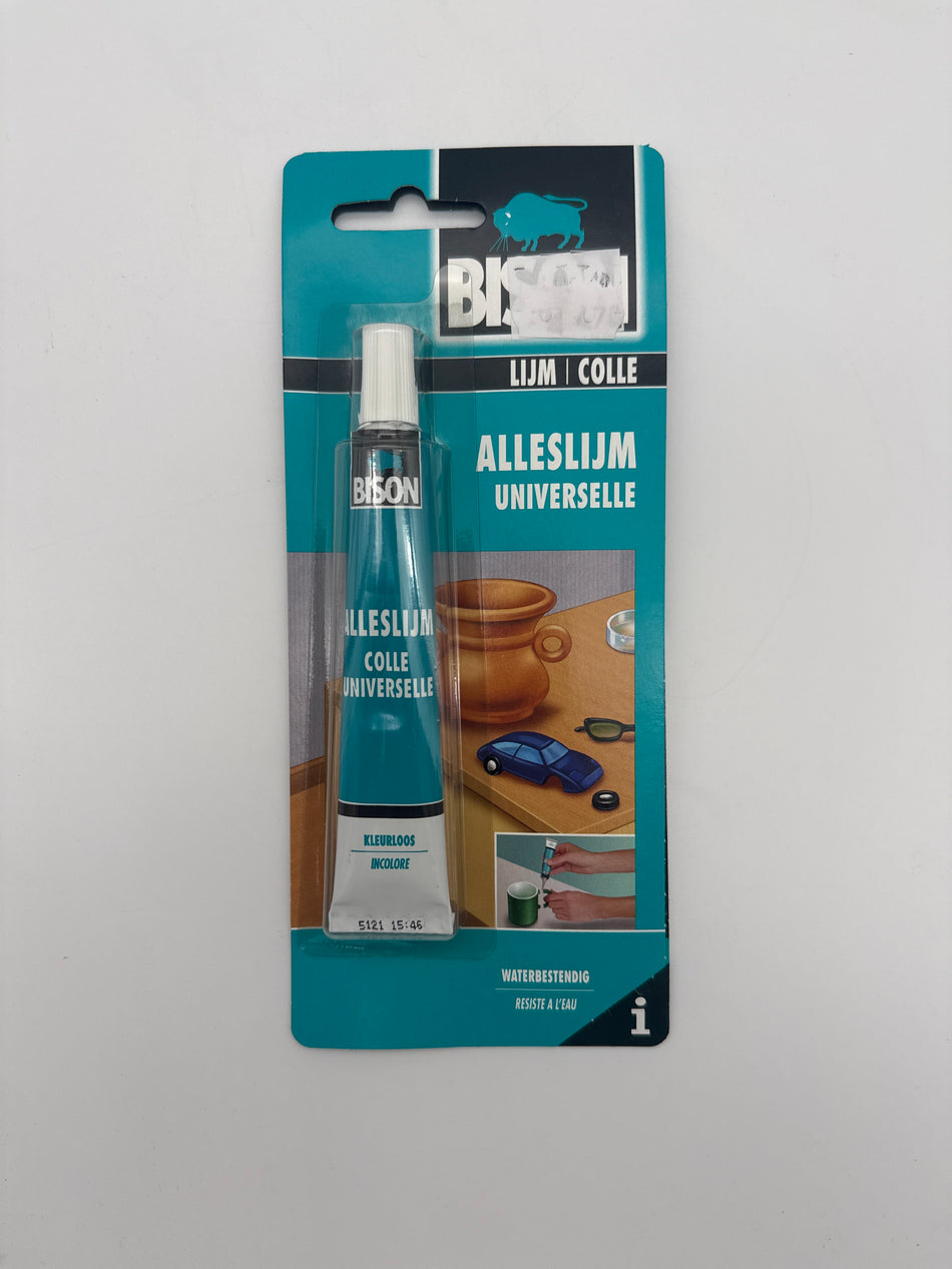 Bison Alleslijm Blister 25 ml NL/FR