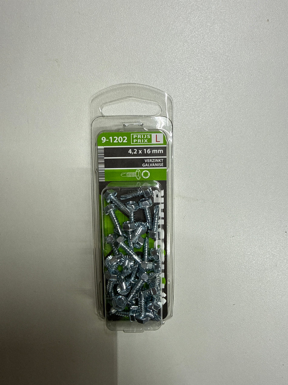 Verzinkt 4,2x16mm