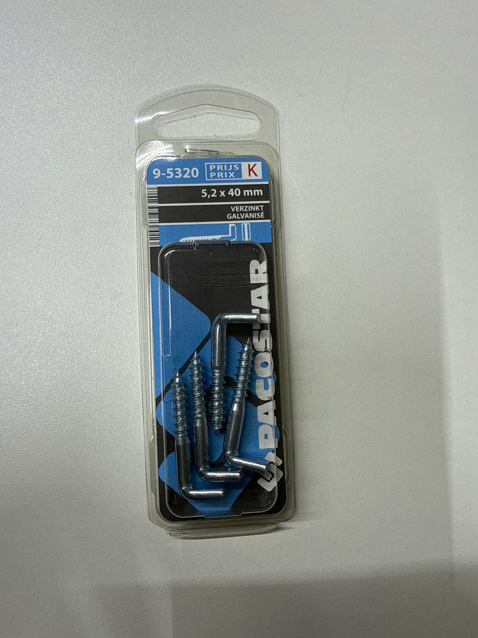 Verzinkt 5,2x40mm