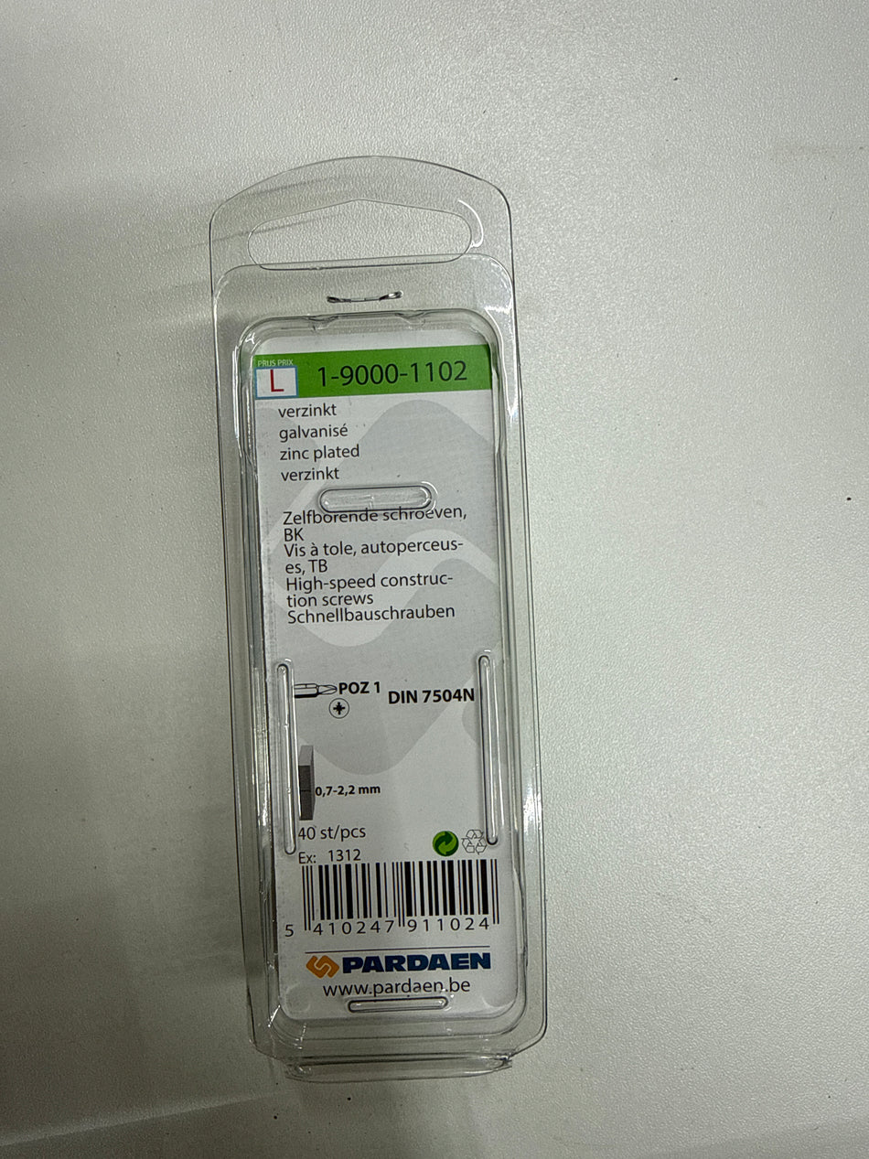 Verzinkt 3,5x16 mm
