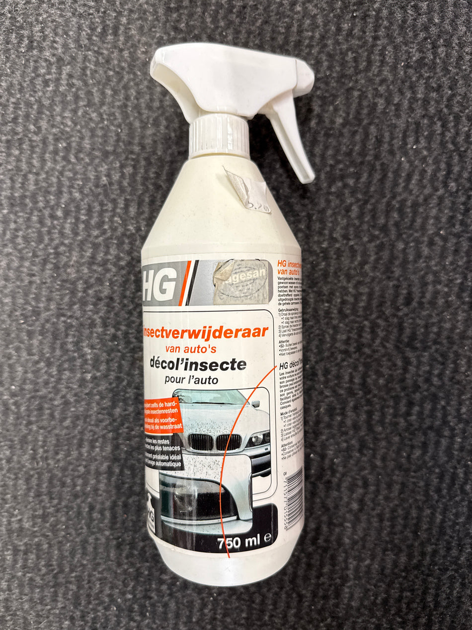 HG insectverwijderaar van auto’s
