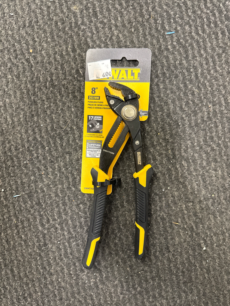Pushlock pliers