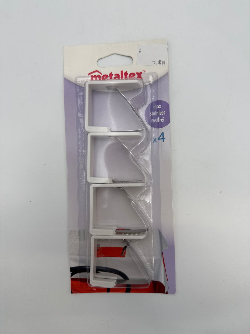 Tafelkleedjes 4 stuks wit