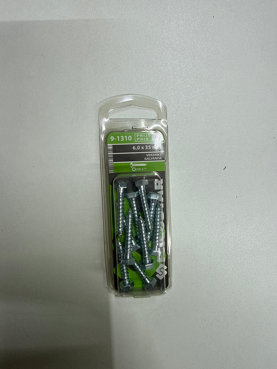 Verzinkt 6,0x35mm