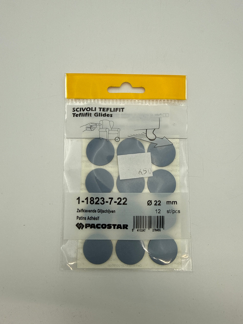Zelfklevende Glijschijven 22 mm