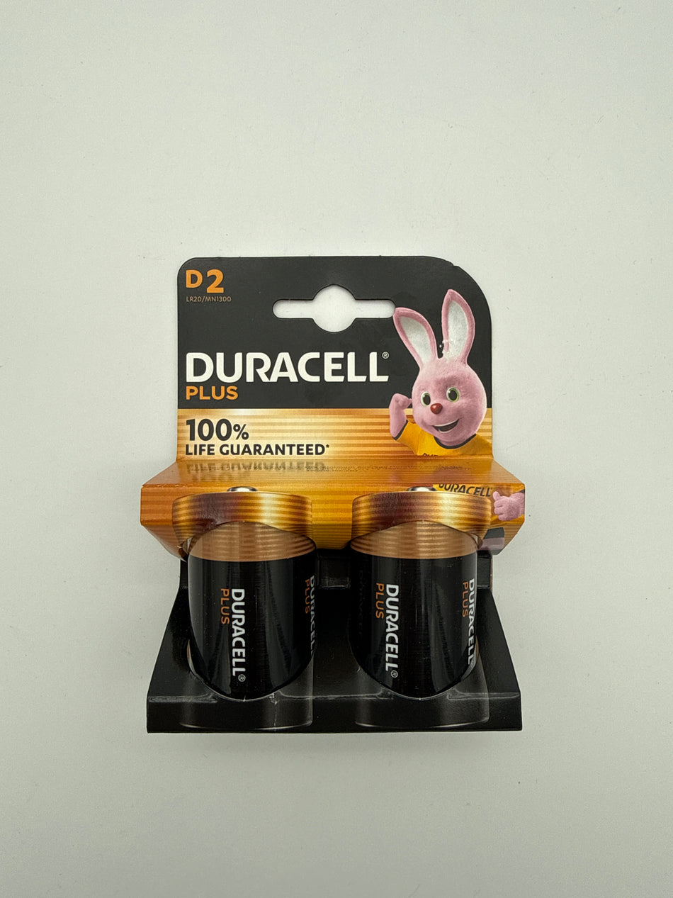 Duracell Mainline Plus Power MN1300 LR20 - blister 2
