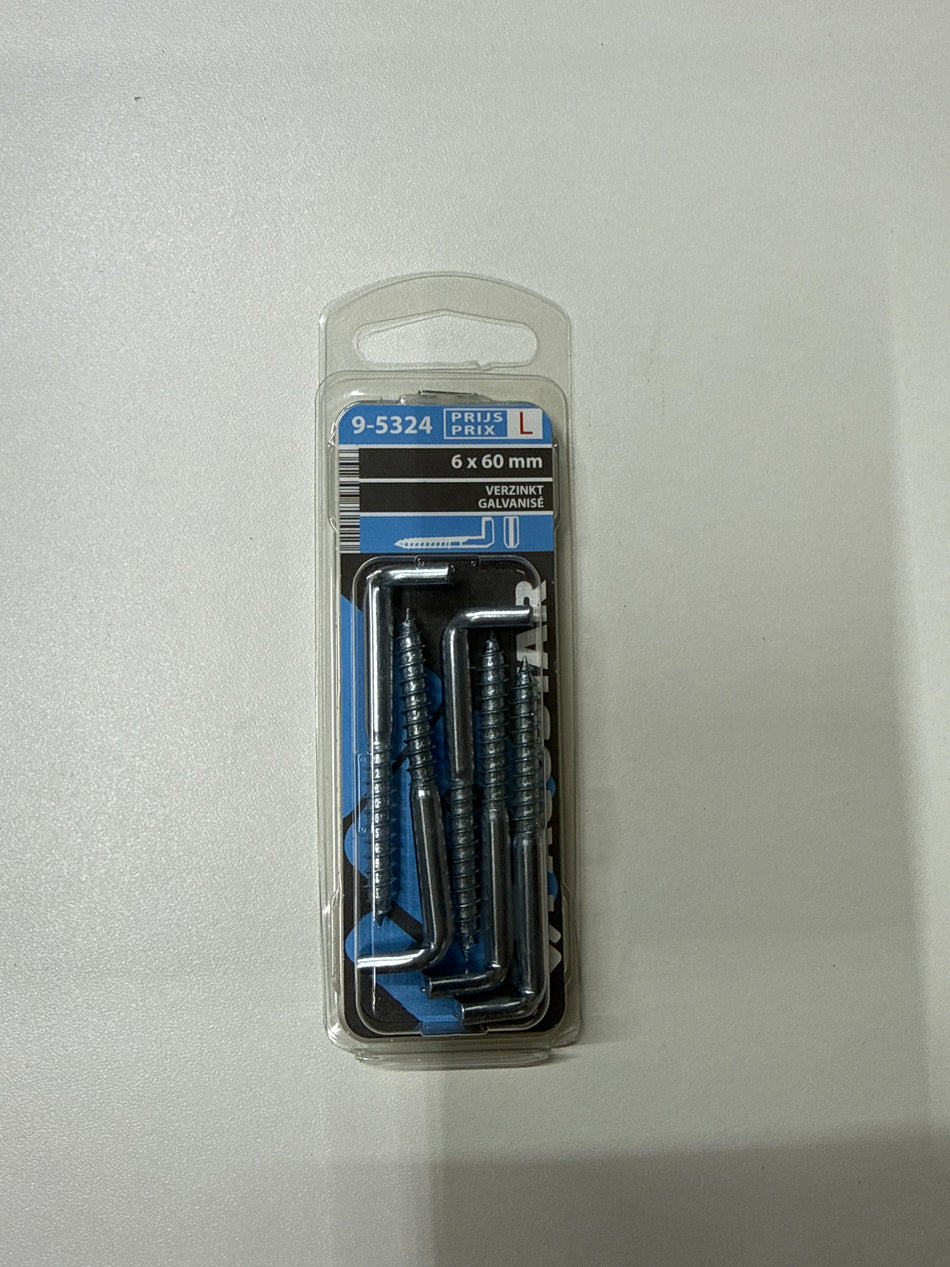 Verzinkt 6x60mm