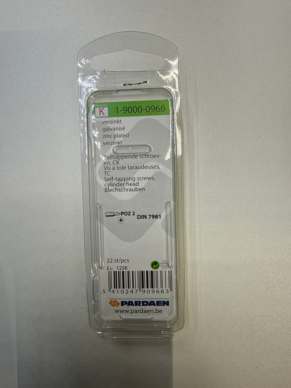 Zelftappende schroeven cil.kop - 3,9 x 16 mm