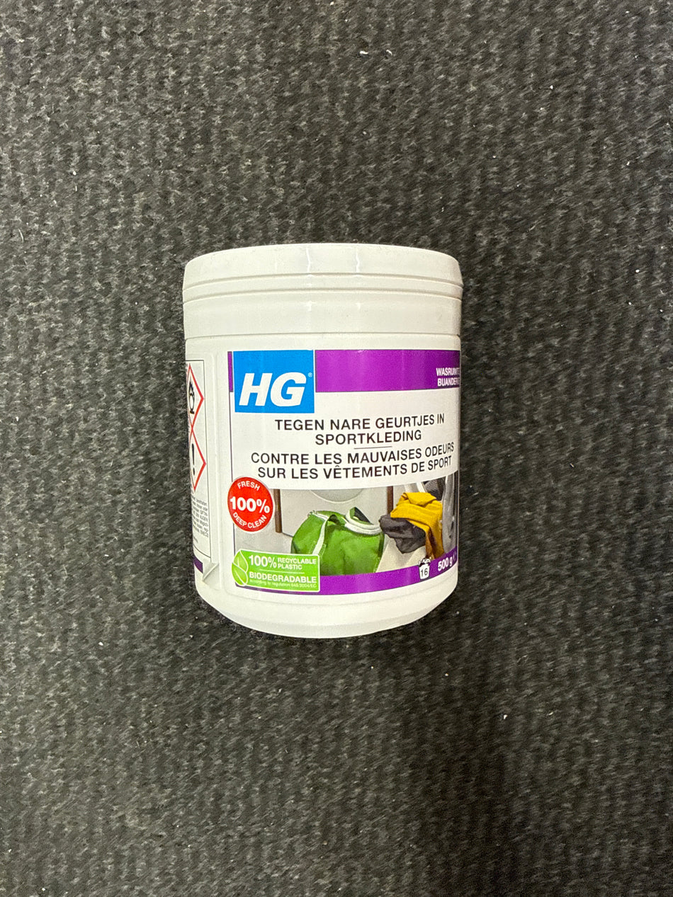HG tegen nare geurtjesin sportkleding