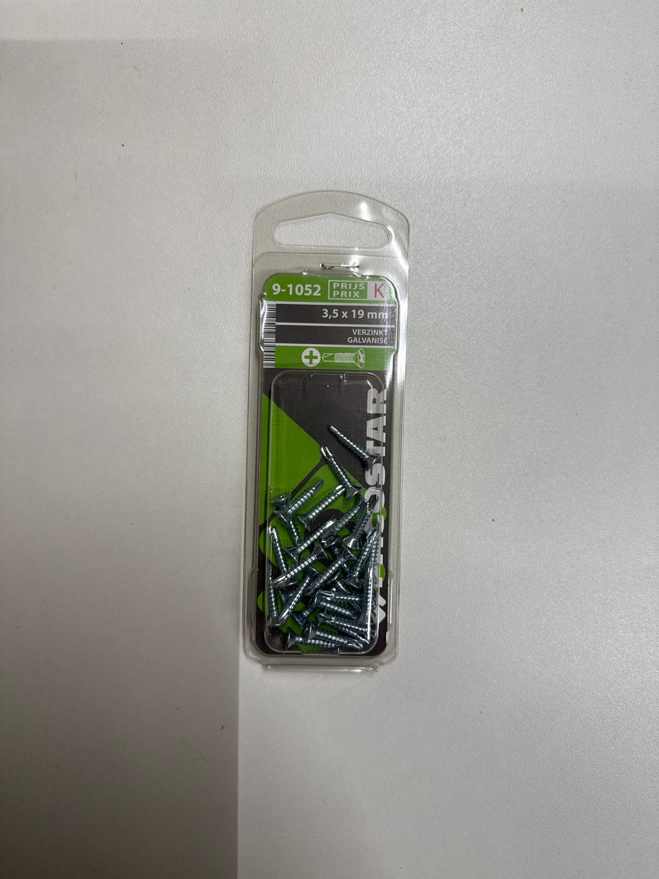 Verzinkt 3,5x19mm