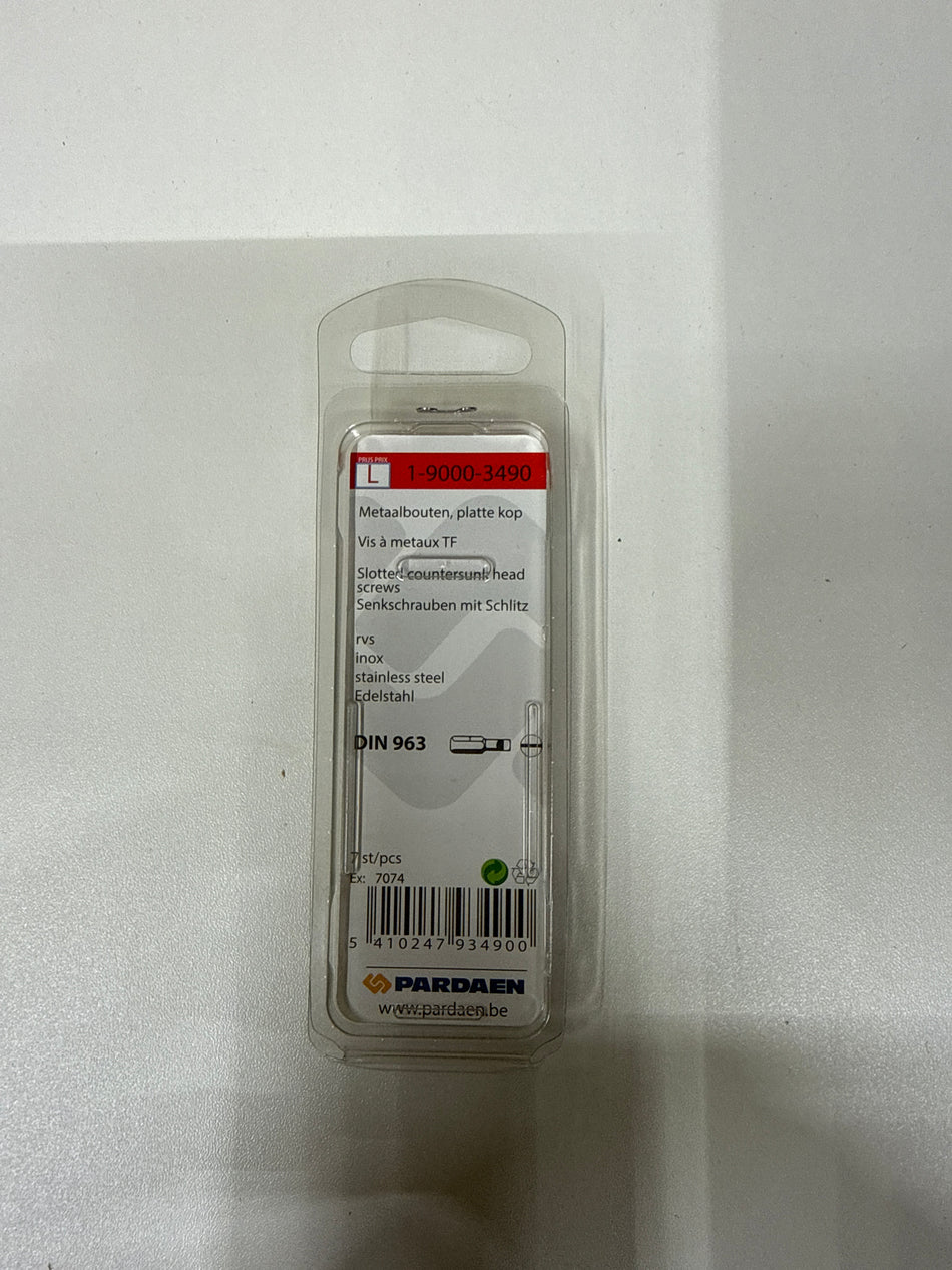 Rvs M5x30mm