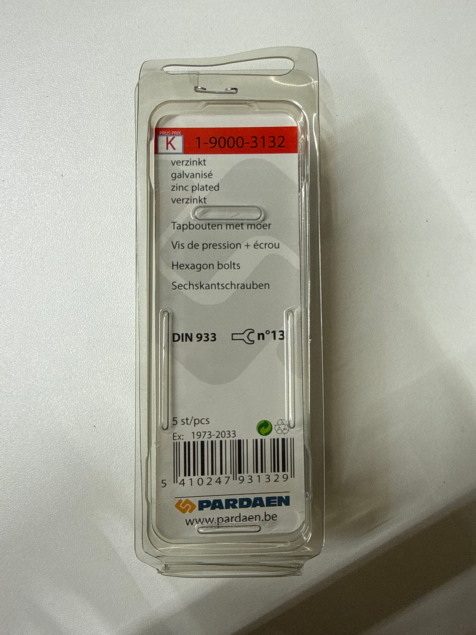 Verzinkt m8x30mm