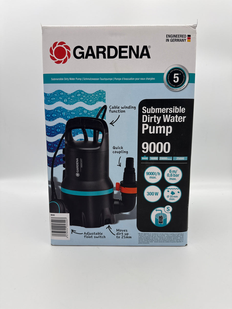Vuilwaterpomp 9000