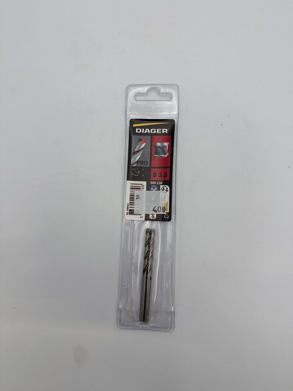 2 METAALBOREN 729 PRO (ETUI) - 3,5 mm