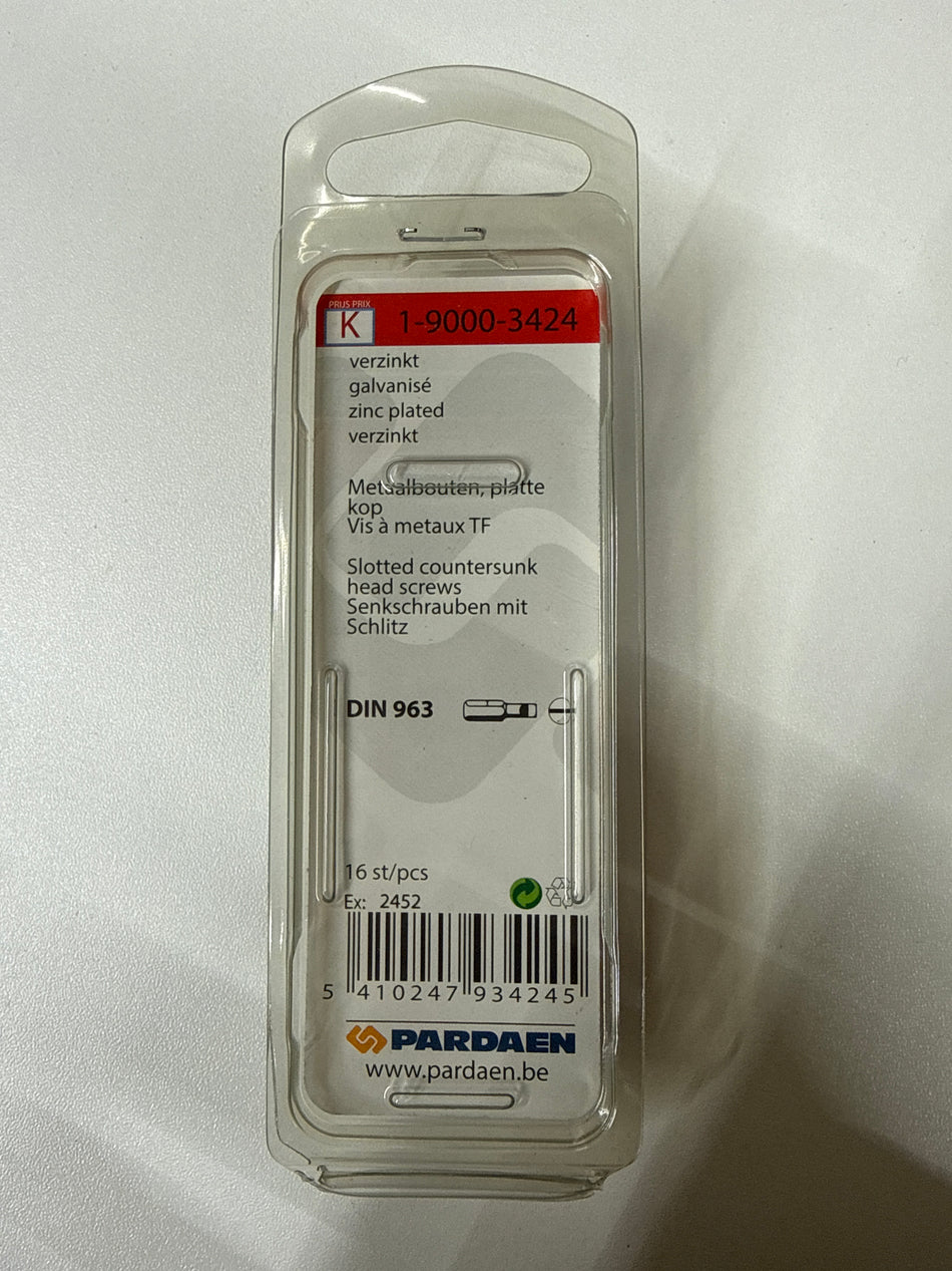 Verzinkt m5x16mm