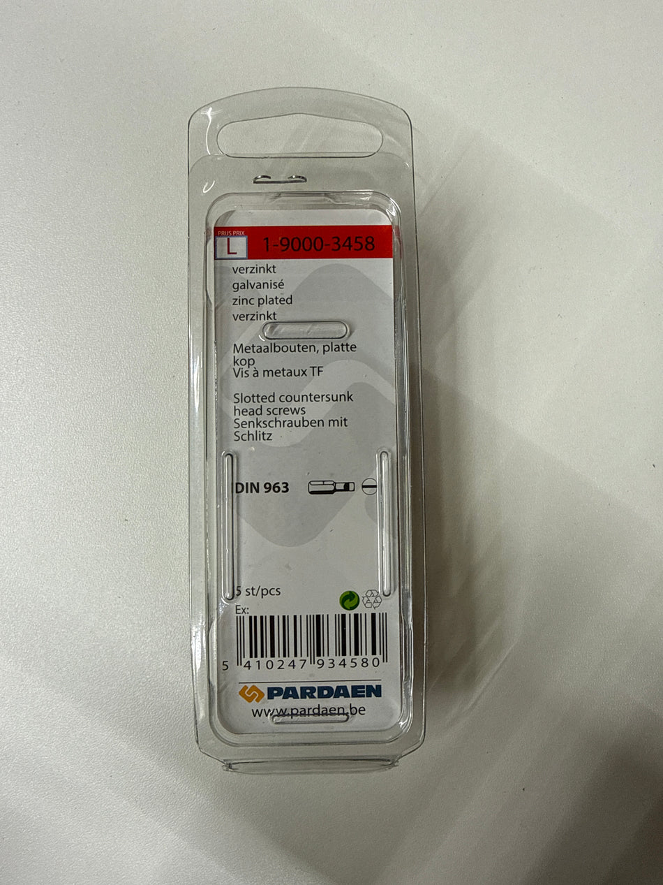 Verzinkt m8x60mm