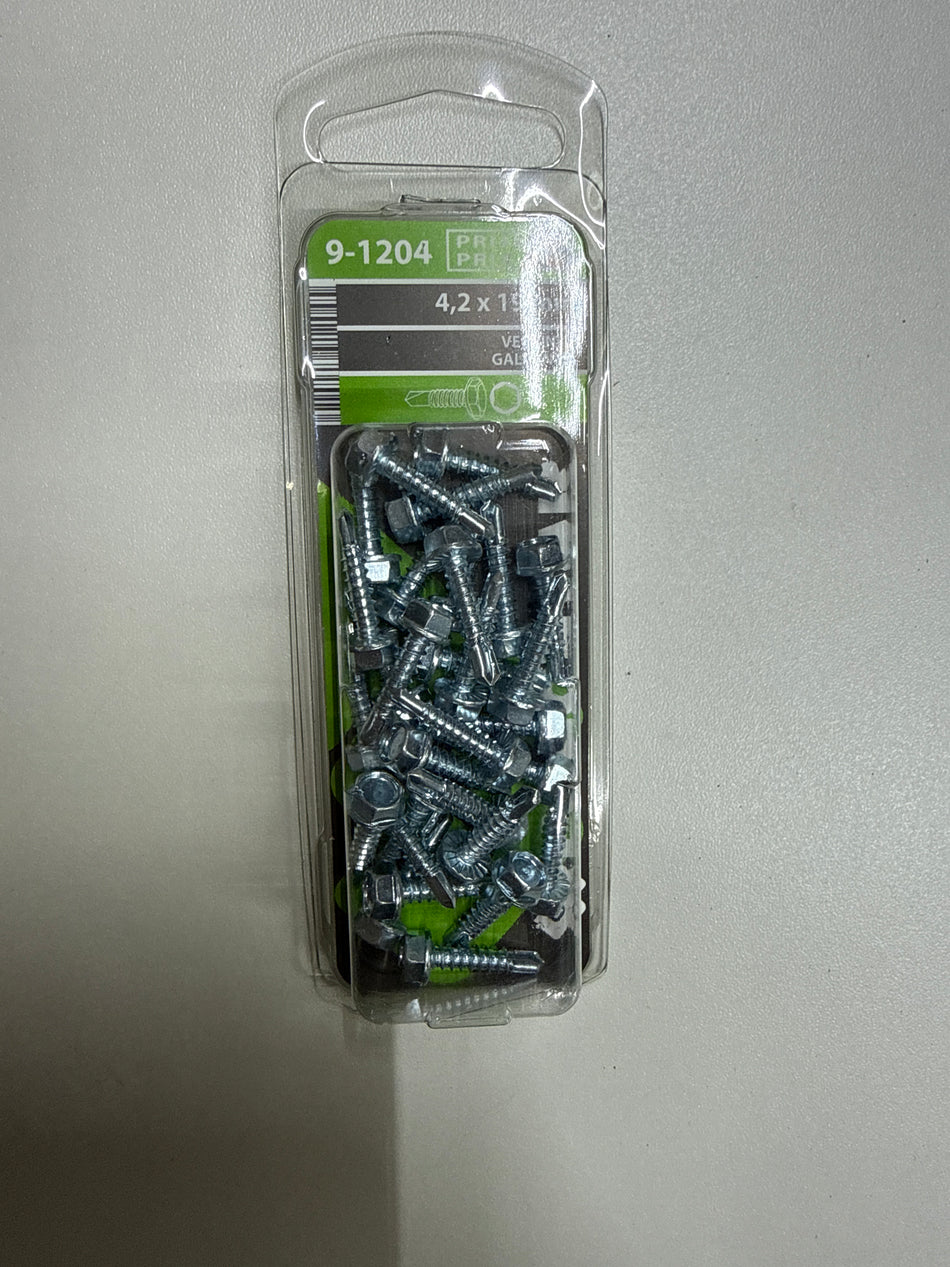 Verzinkt 4,2x19mm